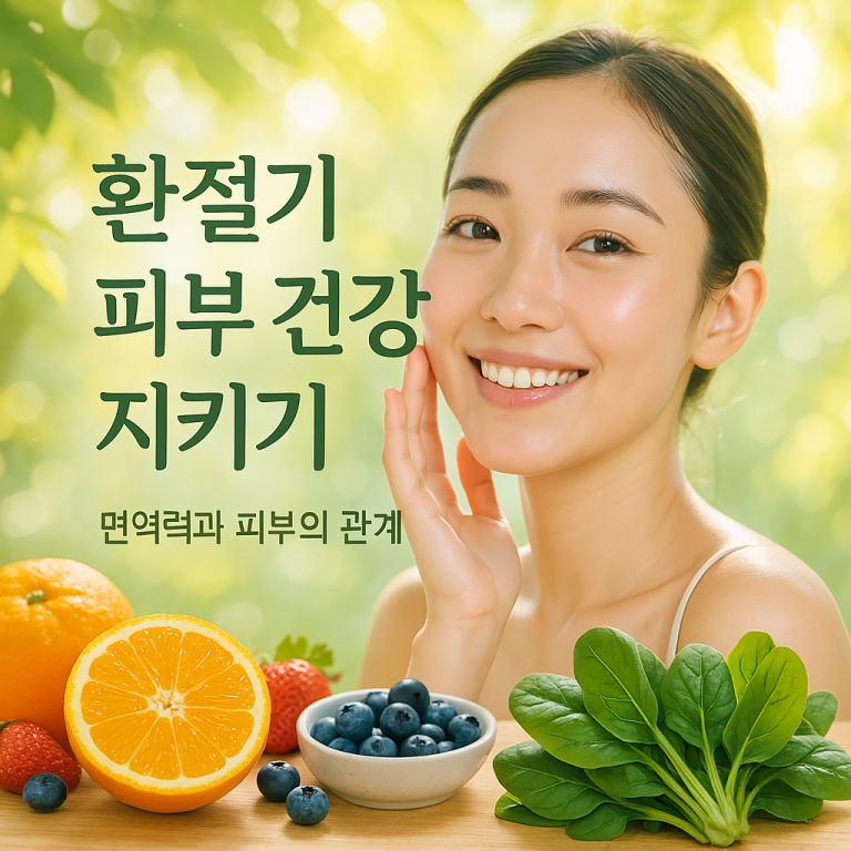 환절기 피부건강 지키기