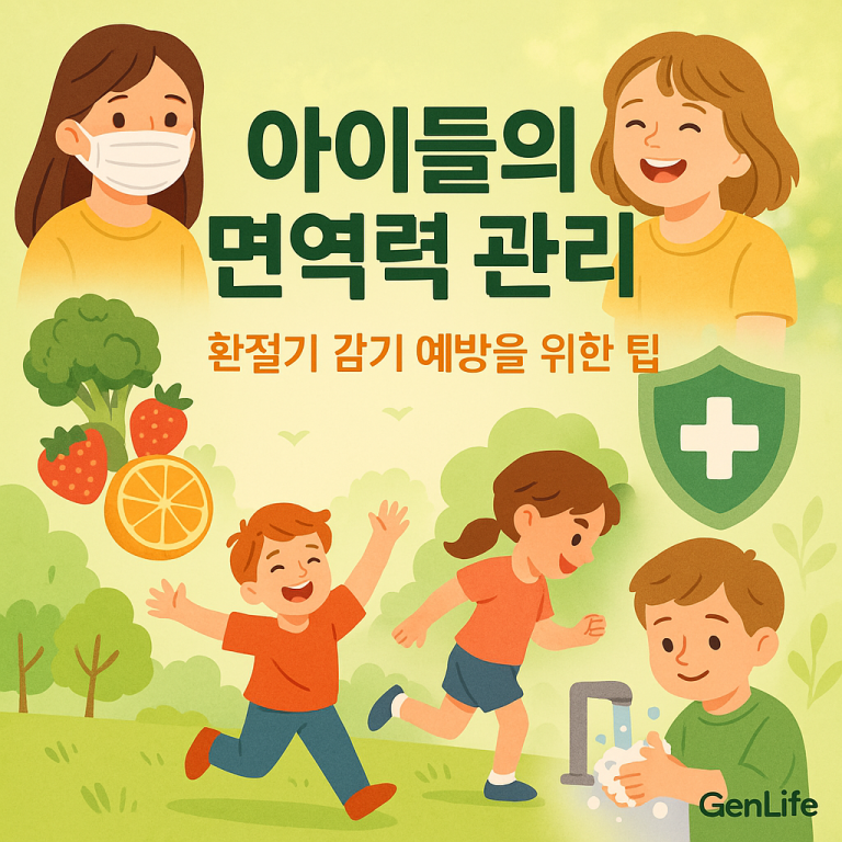 아이들의 면역관리
