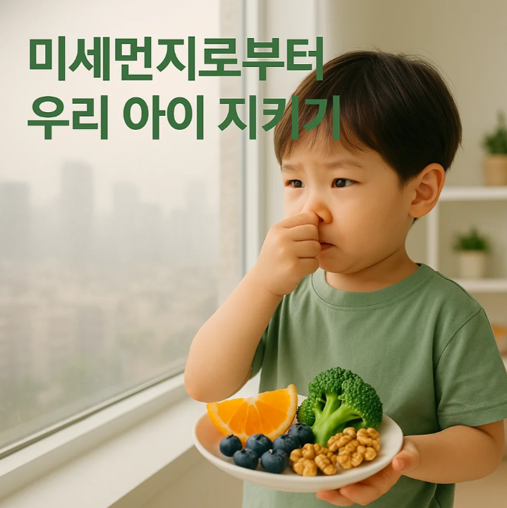 미세먼지로 우리아이지키기