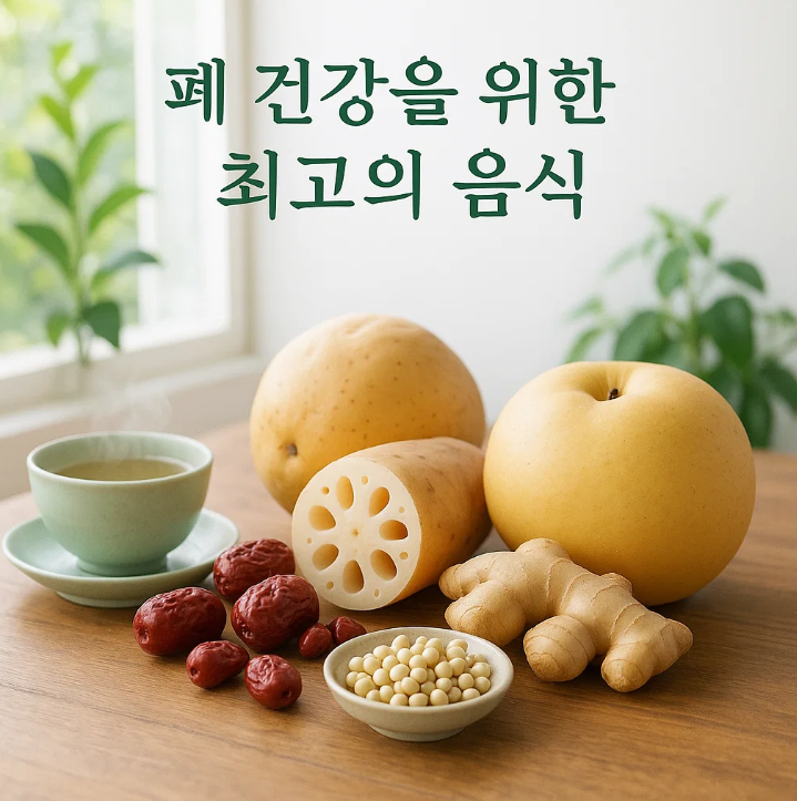 페 건강을 위한 최고의 음식